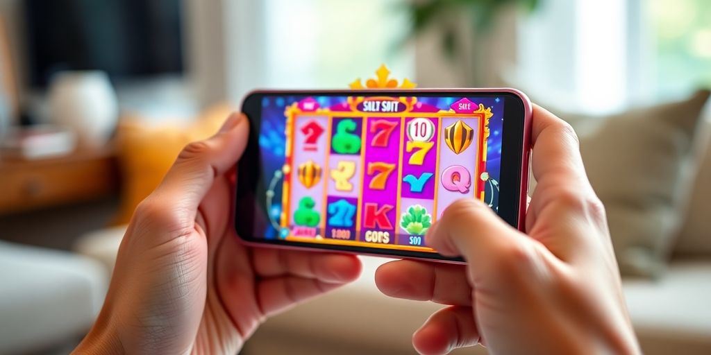 เล่นเกมสล็อตบนมือถือ