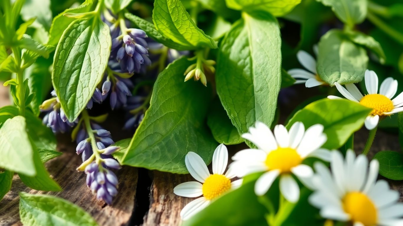 Herbal remedies for natural pain relief