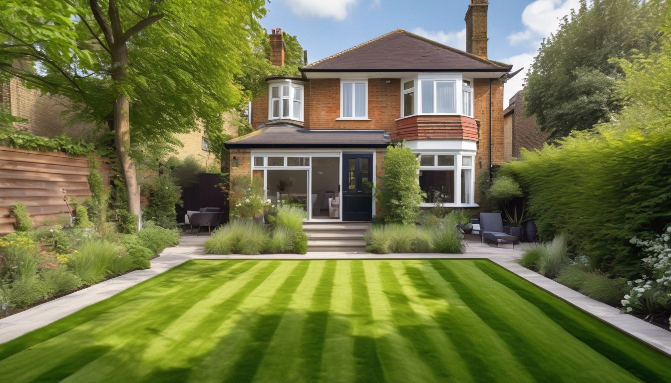 lawn mowing London garden