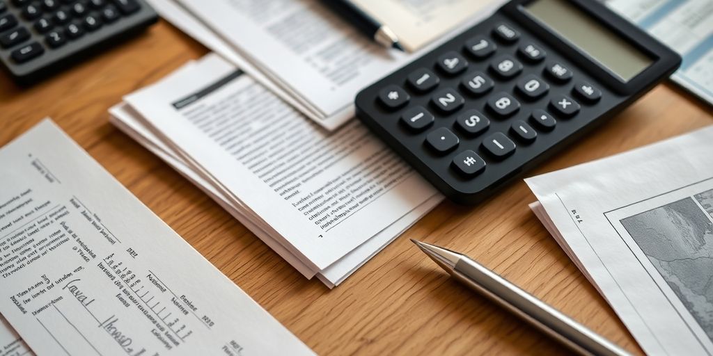Close-up of bonds and financial documents on a desk.