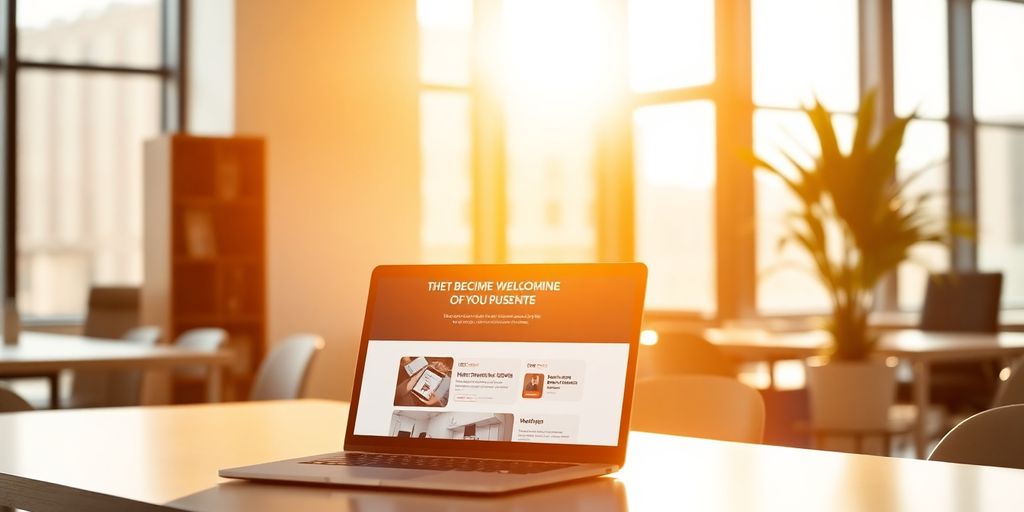 Business growth with website design.
