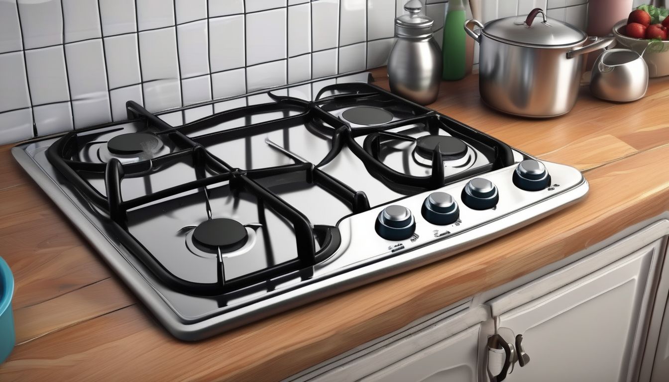 cleaning stove top
