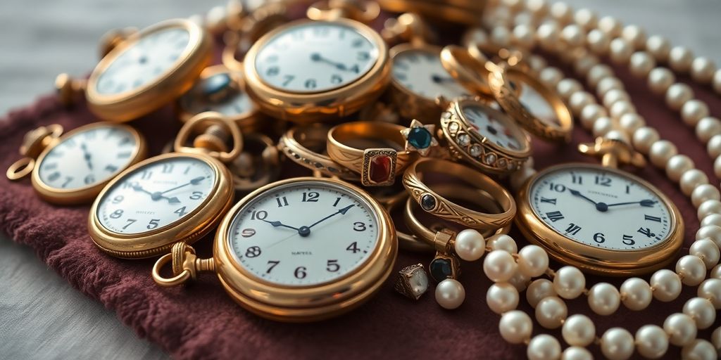 Bijoux, montres et objets de valeur