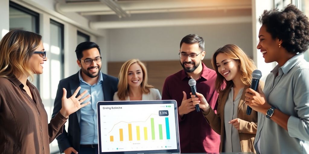 Pequeñas empresas canadienses creciendo con publicidad.