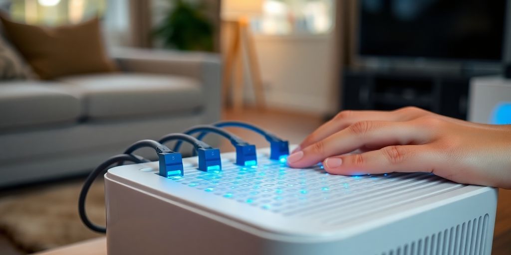 Connessione internet veloce in casa