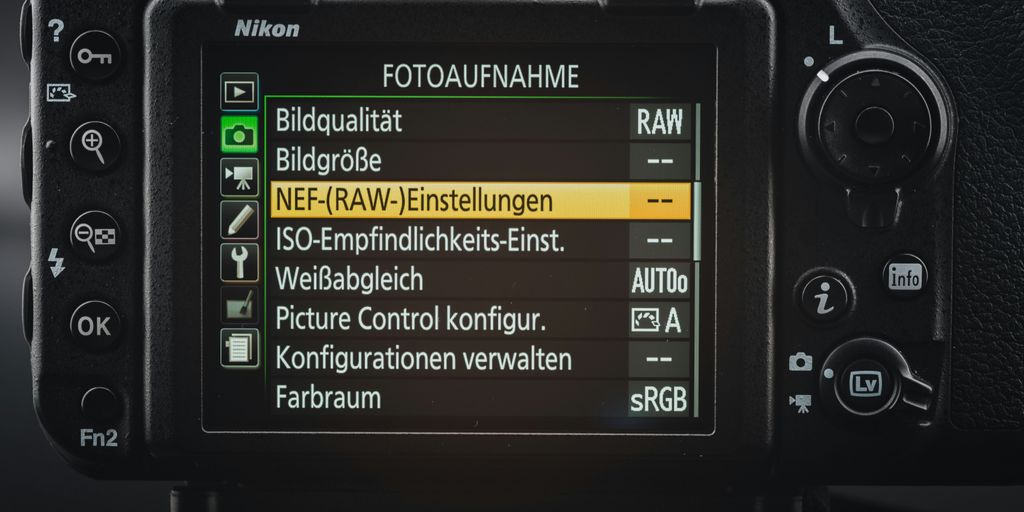 a close up of a camera's display screen