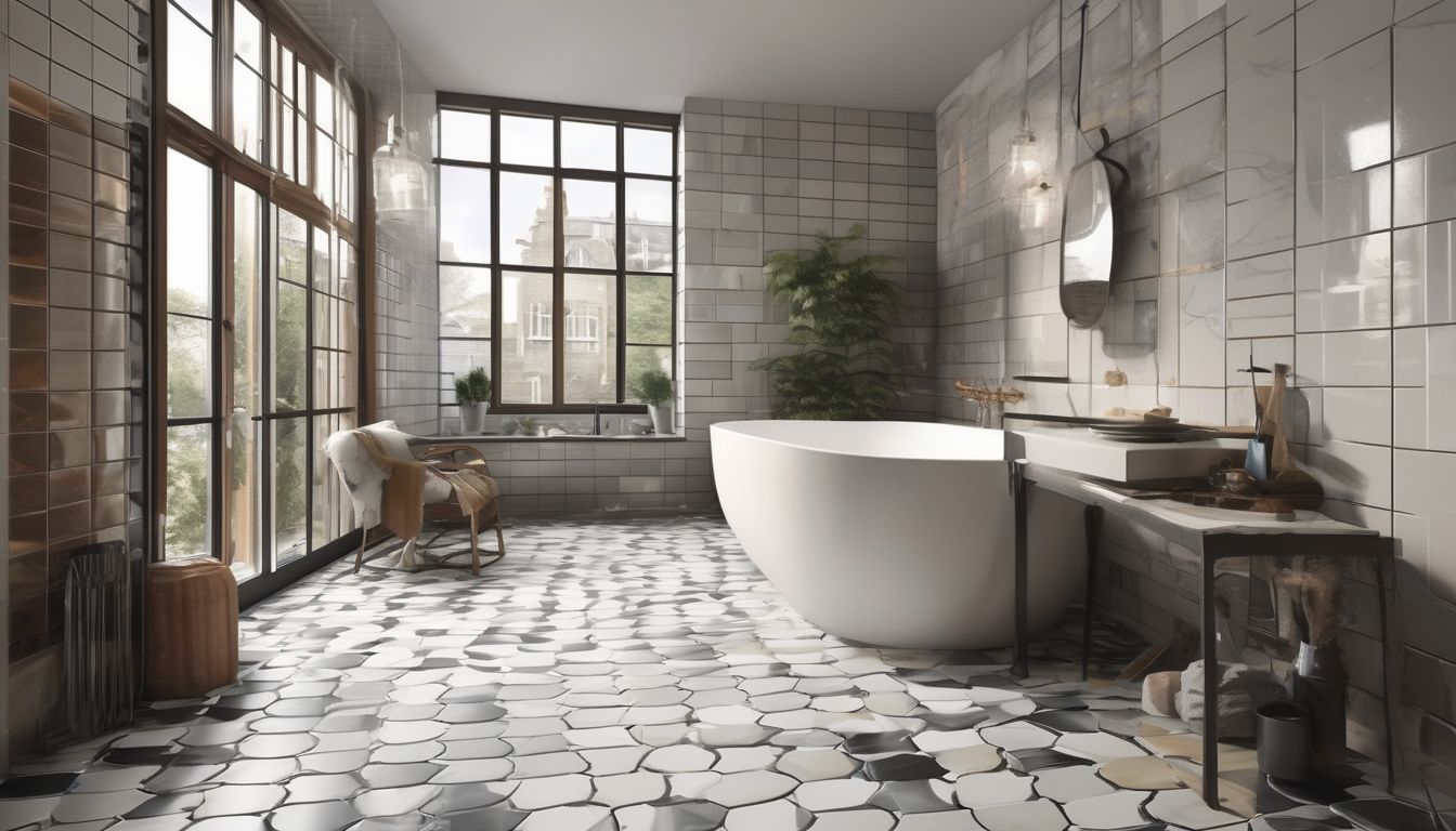 tiler working in London