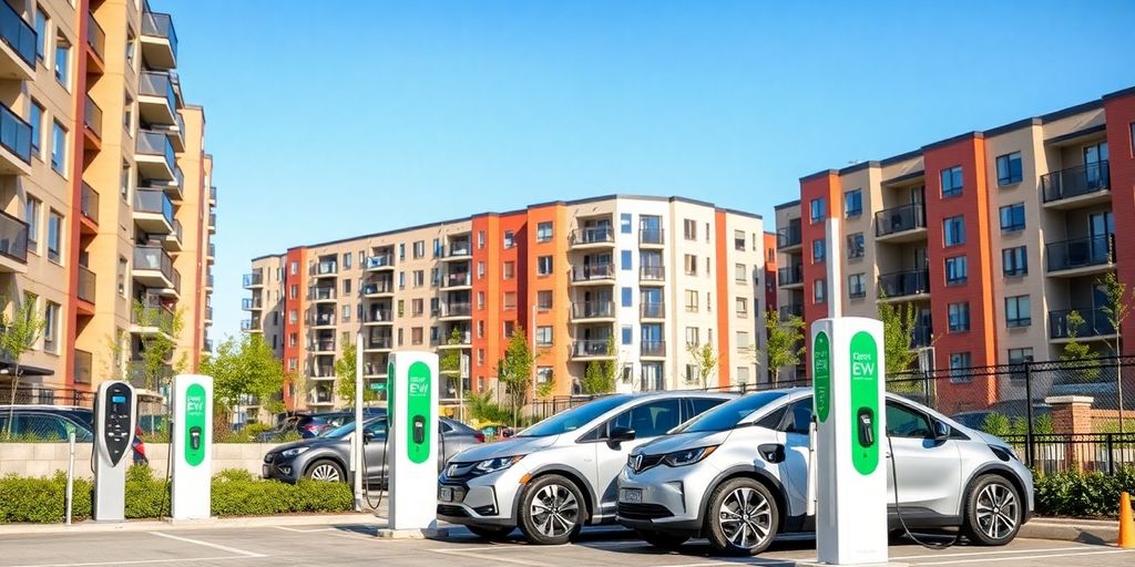 where are the apartment buildings with ev charging | AMPPAL
