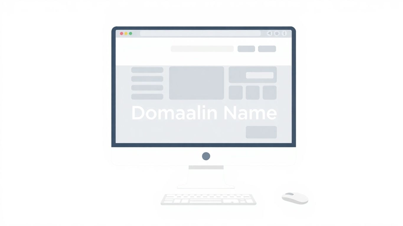 Illustrasjon av et godt domenenavn