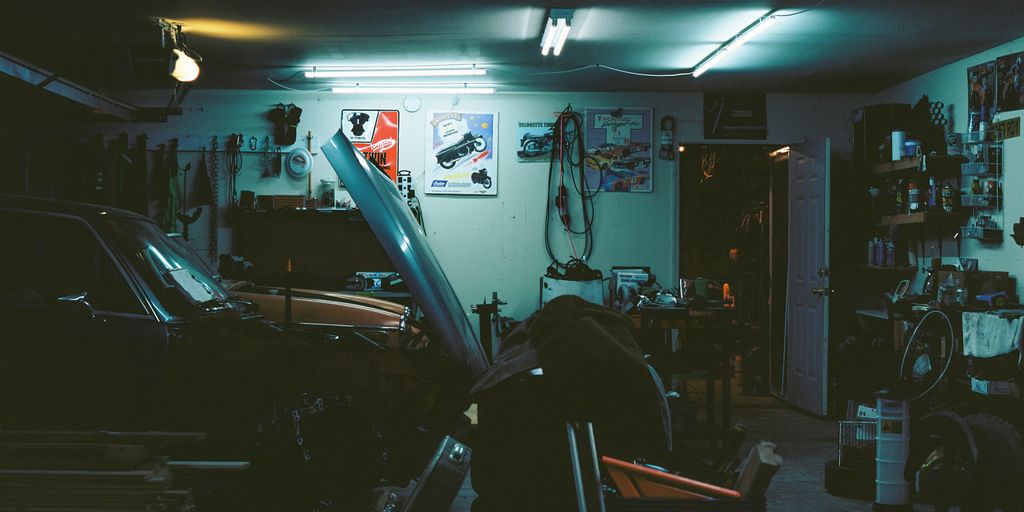 black and white exercise equipment