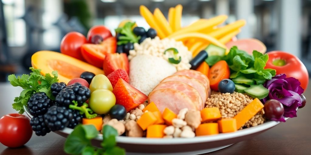 Healthy food options for fitness and nutrition success.