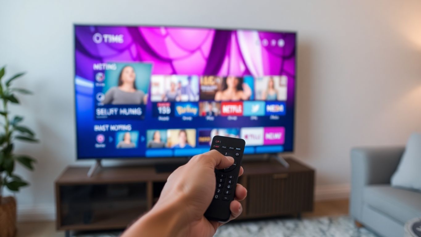 Téléviseur, télécommande, flux IPTV, divertissement numérique. iptv stream player