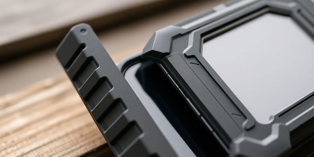 Robust Galaxy S24 case protecting phone