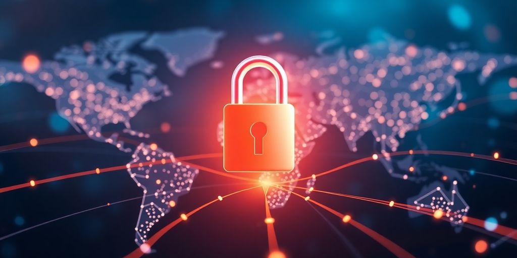 Padlock secures website connections, boosting search engine visibility.