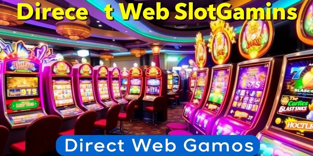 ภาพเกมสล็อตออนไลน์ที่น่าตื่นเต้นและมีสีสันสดใส