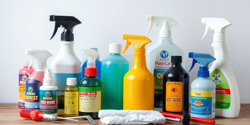 Produse de dezinsectie pentru combaterea plosnitelor.