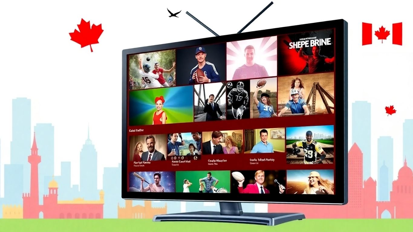 Best IPTV Canada 2026 – Top 5 Providers Reviewed for Quality, Price & Channels 2 Canadian IPTV entertainment collage with diverse channels.Best IPTV Canada 2026 – Top 5 Providers Reviewed for Quality, Price & Channels