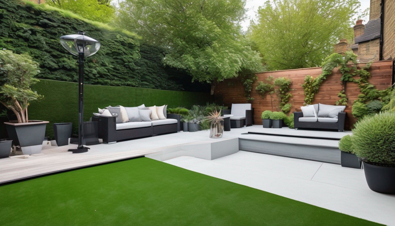 artificial grass garden London