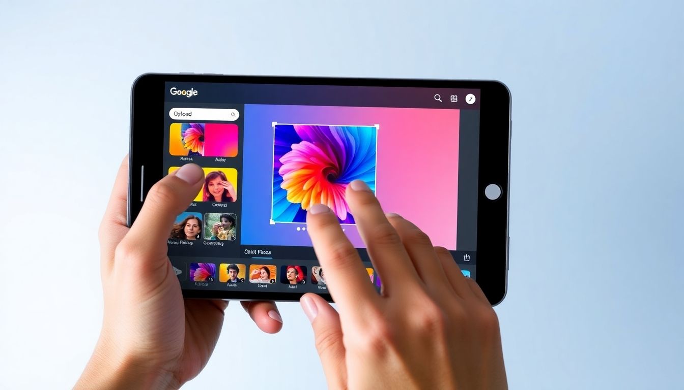 User editing an image in Google Gemini app interface.