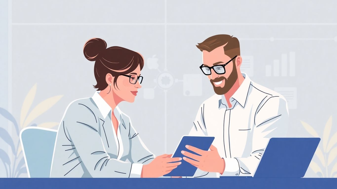 Digital forretningsutvikler i samarbeid med team.