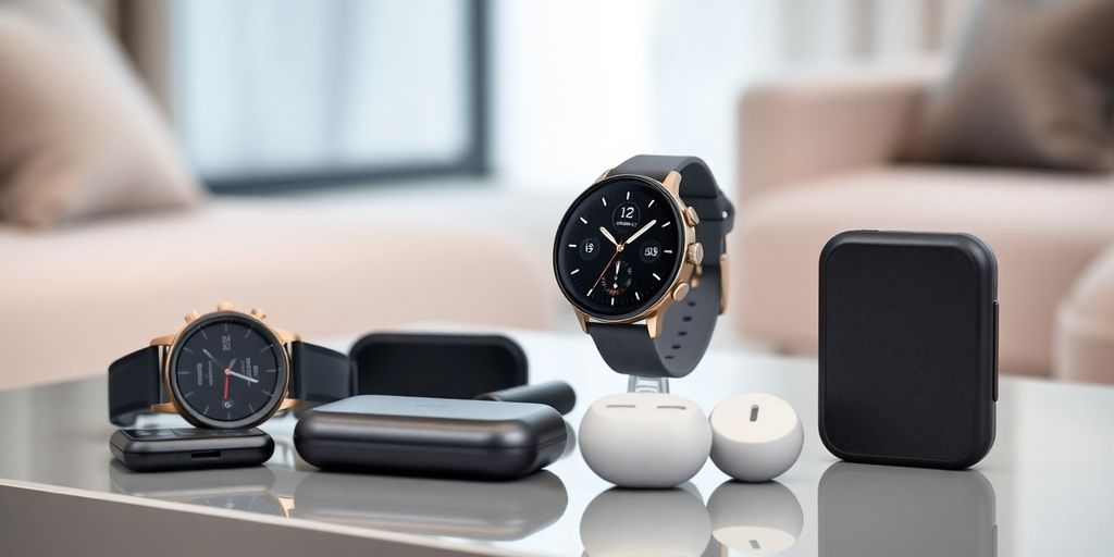 Modern tech gadgets for Valentine's Day gifts for guys.