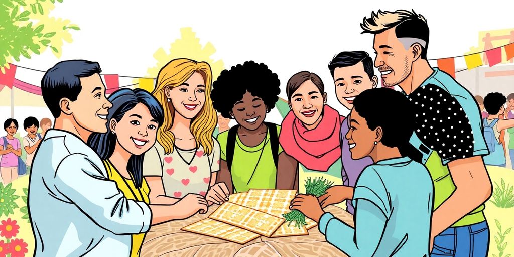 Group of diverse people working.