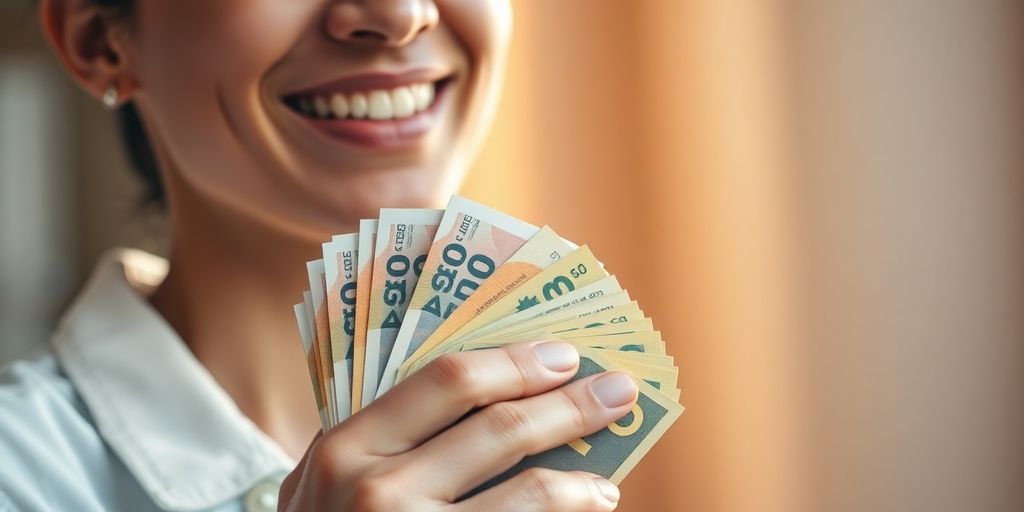 A dinky-di Aussie with a wallet full of cash.