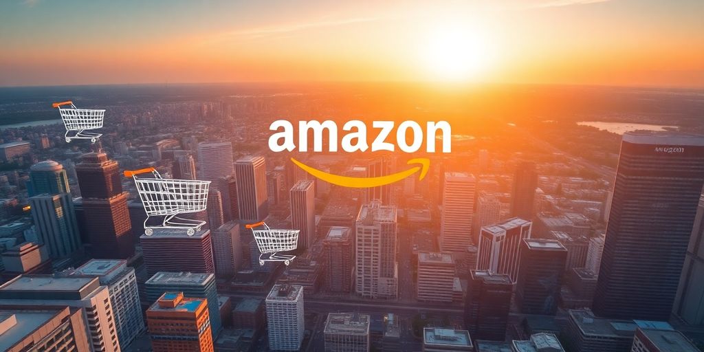 Australian businesses interacting with Amazon's online marketplace.