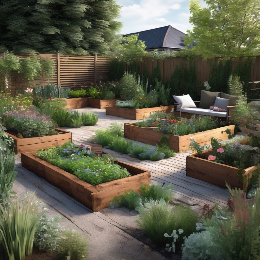 garden with raised wooden beds mistakes