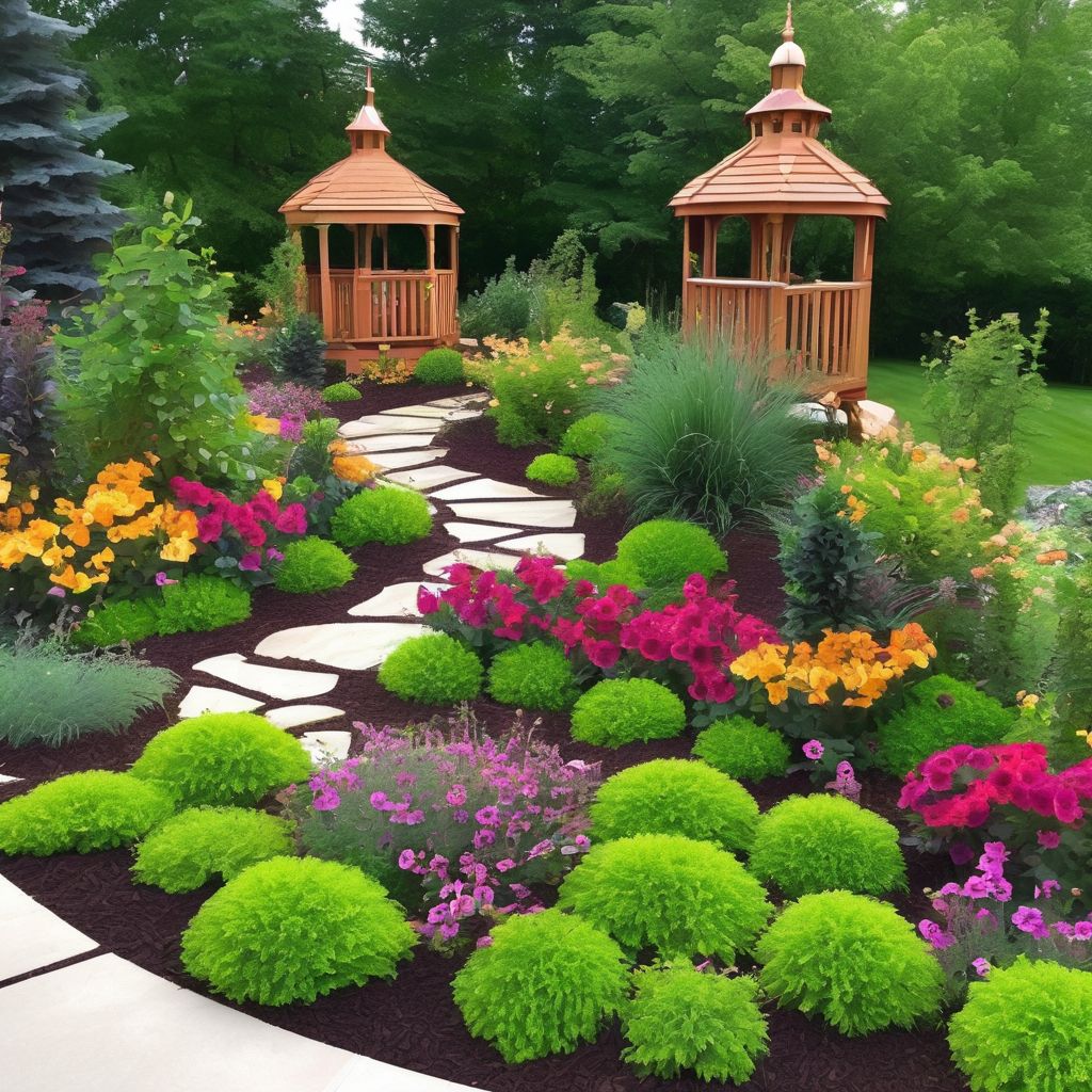 innovative DIY garden landscape design projects